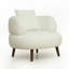 Cloud Soft Accent Chairs, Chenille Fabric Modern Lounge Chair for Home