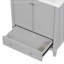Meuble-lavabo 30 po avec lavabo, armoire de salle de bain avec portes et tiroir-2993931
