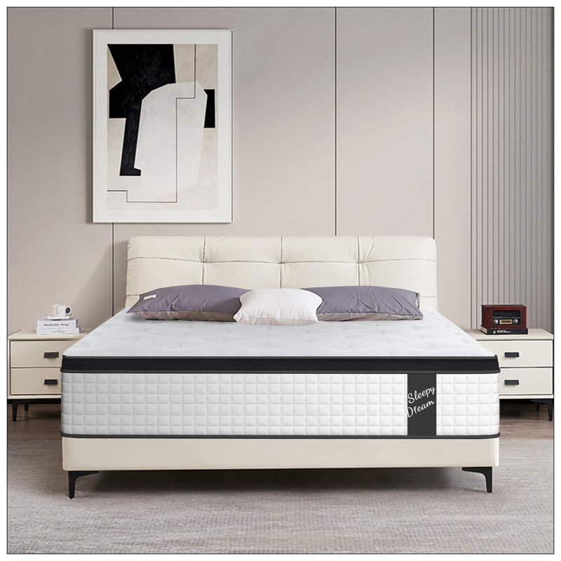 Matelas hybride 12 po à ressorts ensachés mi-ferme Certipur -US