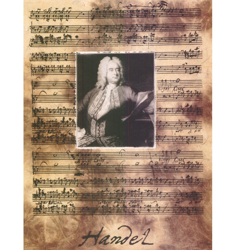 Principals of Music-Handel MCG-H1239, H 48 po x l 36 po