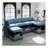 Modular Sectional Sofa, Convertible Sofa Seat With Storage, Sleeper Sectional Sofa Set, Fabric Flexible Modular Combinations for Living Room
