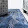 Tapis bleu marine intérieur / extérieur Adalbern