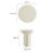 Modway Caspian Pedestal End Table-94387546