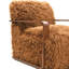 Fauteuil d'appoint rembourré à poils longs Harry-2047849216