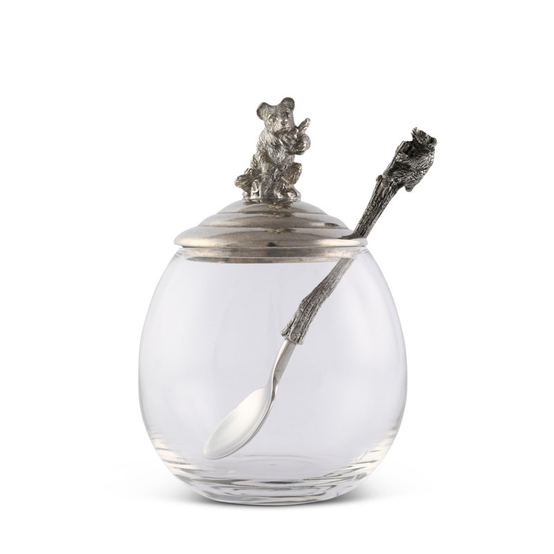 Woodland Creatures Glass Jar
