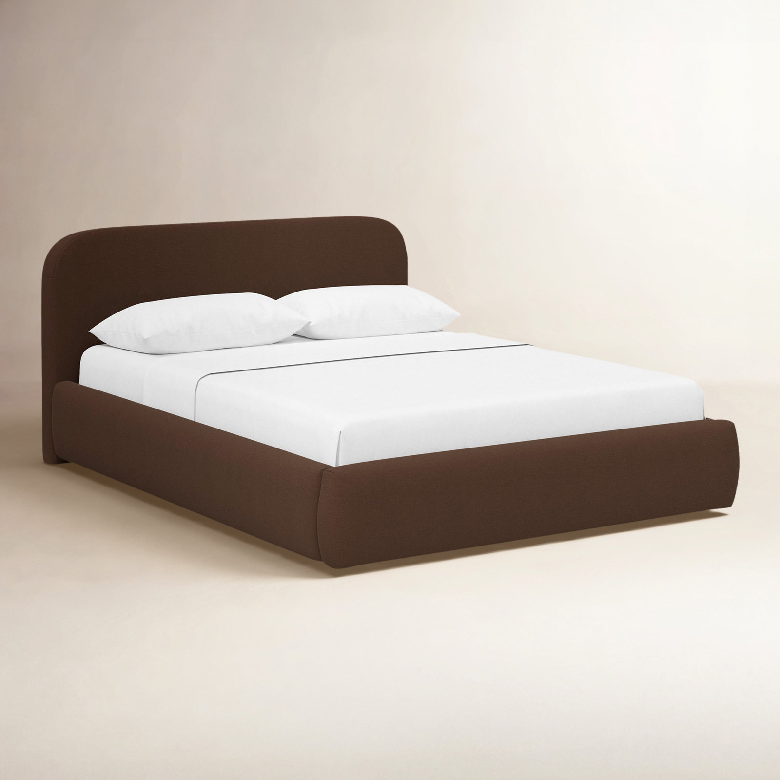 Daphne 37" Platform Bed, Twin, Brown