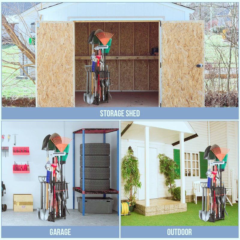 Garden Tool Organizer, Yard Tool Organizer up to 50 Tools