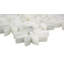 Marble Winter Frost 12" x 13" Natural Stone Novelty Mosaic Tile