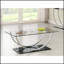 Table basse rectangulaire en U en verre Amelia, design moderne et spacieux pour des espaces de vie élégants.