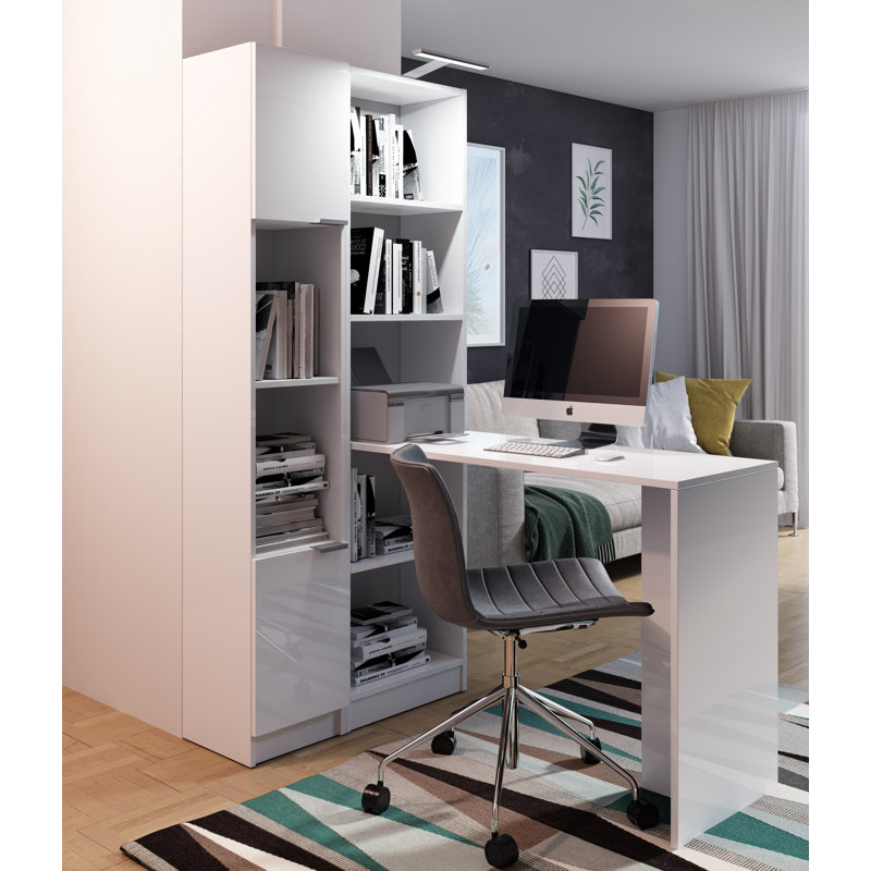 Amareya Writing Desk, White