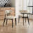 86" Modern Dining Table Set With 8 Dining Chairs-48666816-48666819