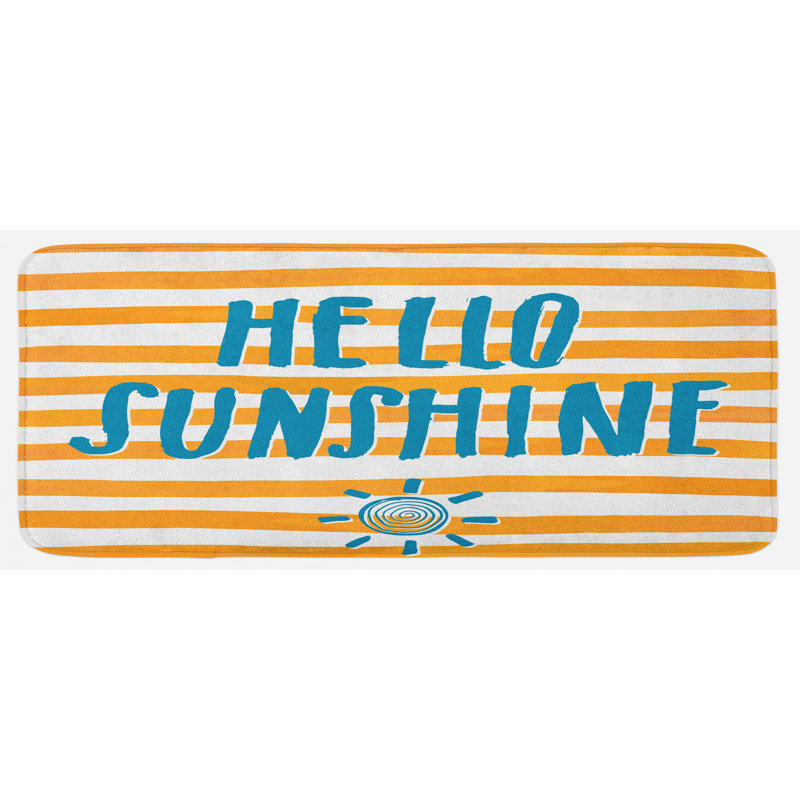 Tapis de cuisine Hello Sunshine