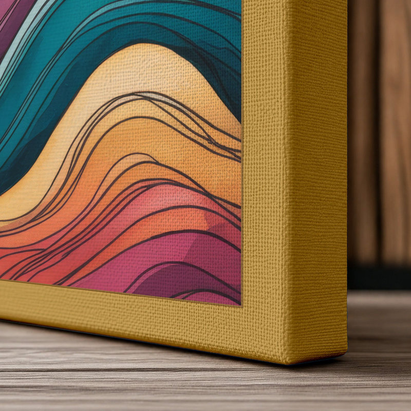 Print, Ochre Border, 30x20 - 76.2 x 50.8 cm