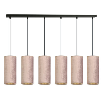 Ealidh 6 - Light Steel Kitchen Island Pendant