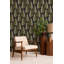 Areca Palm - Golden Black Wallpaper