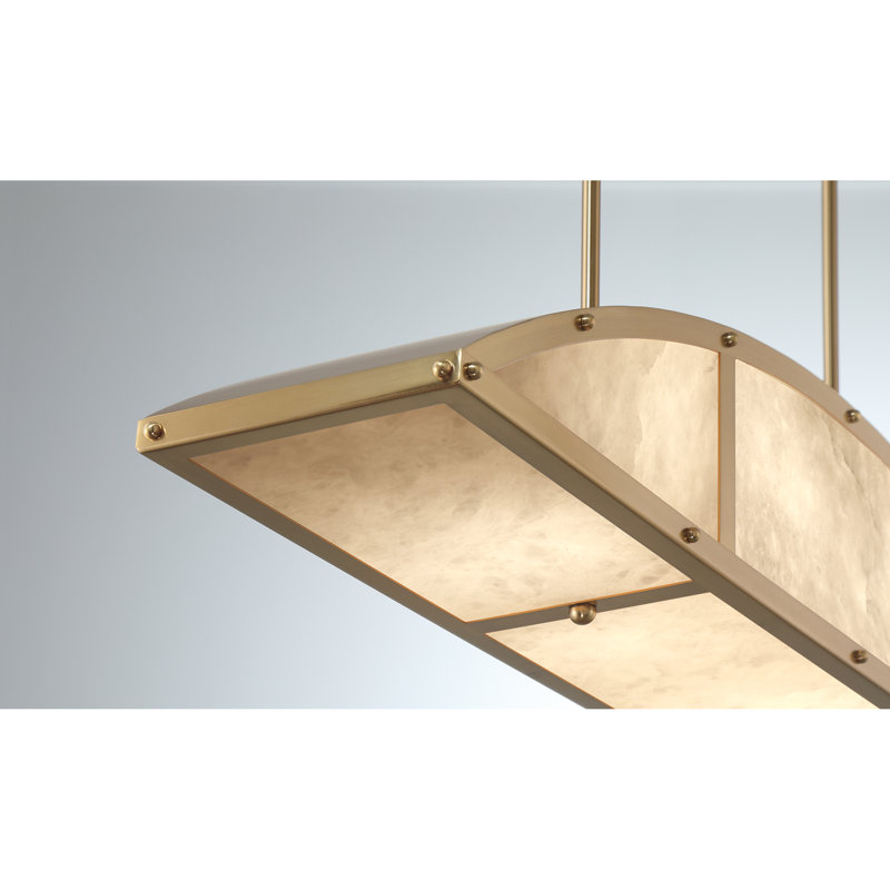 Lustre linéaire moderne à 4 lumières à intensité variable Legacy