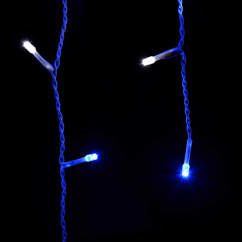 LED 360 - Bulb Novelty String Light, 21cm H x 12.6cm W x 11.2cm D, White