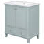 Meuble-lavabo simple avec plateau Naleah 30,01-194843172