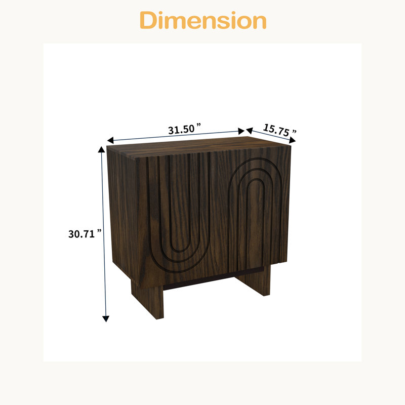 2-Door Accent Cabinet