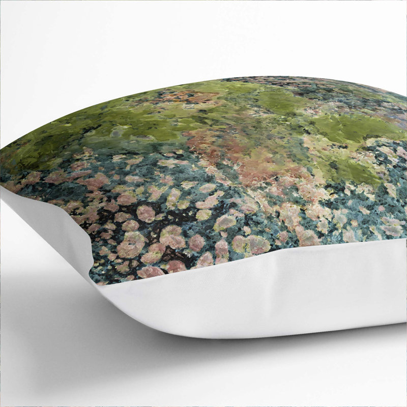 Square Throw Cushion, White, 40cm H x 40cm W x 15cm D