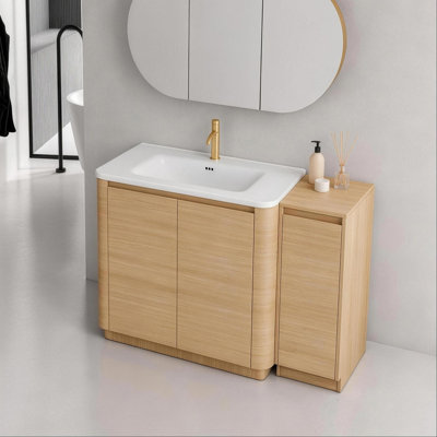 Meuble-lavabo autoportant Pebble
