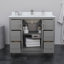 Meuble-lavabo sur pied simple 42 po avec comptoir en quartz 42 po-92723803-97986618-97986621
