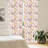 Spring Watercolor Effect Sakura Semi-Sheer Rod Pocket Curtain Panels-45235530