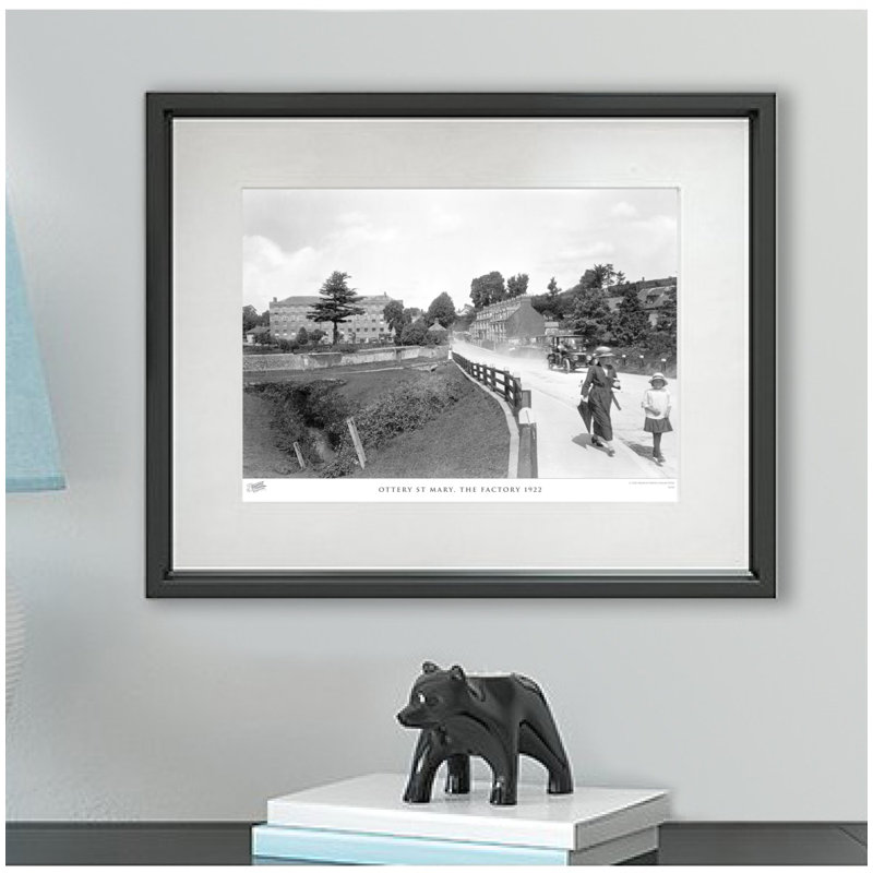 Ottery St Mary, The Factory 1922 by Francis Frith - Single Picture Frame Print, 60cm H x 80cm W x 2.3cm D