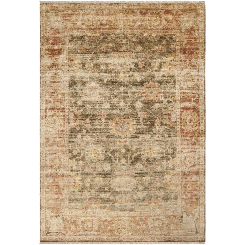 Hillcrest Wool Oriental Area Rug, Rectangle 10' x 14'