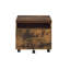 Armoire d'appoint en bois avec tiroir et roulettes Lefave