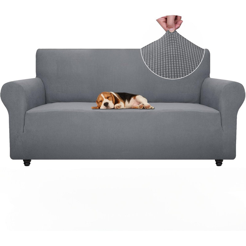 Housse pour canapé super extensible (72 "à 92"), Dark Gray