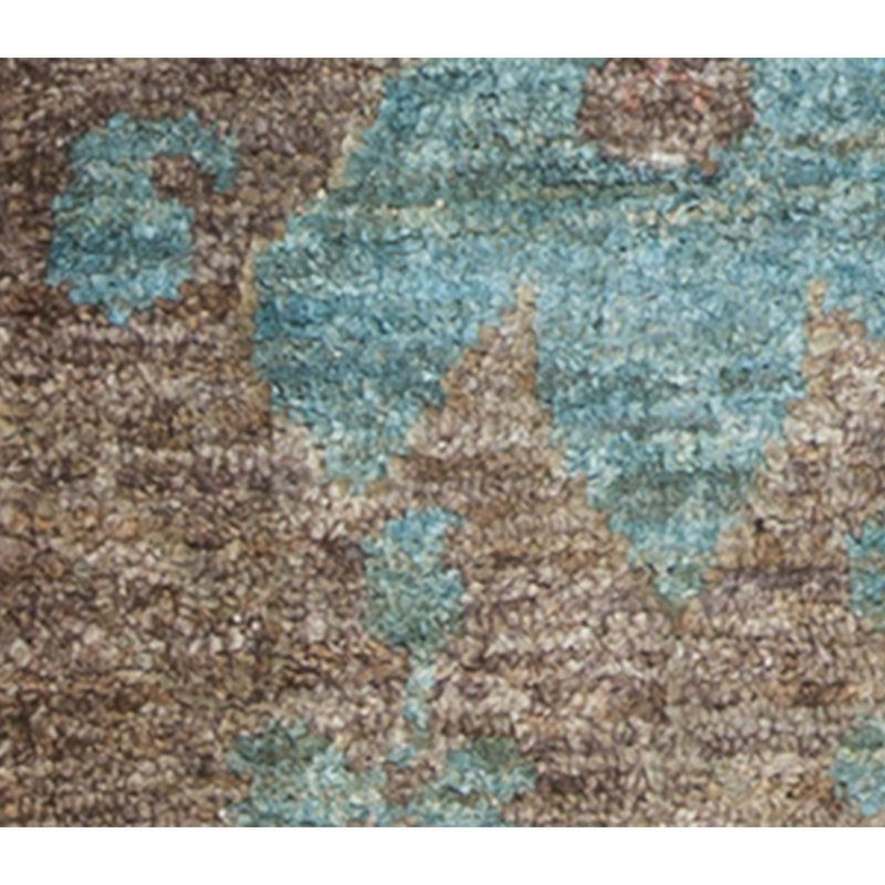 Hand-Knotted High-Quality Brown Area Rug