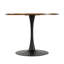 Round Metal Base Dining Table