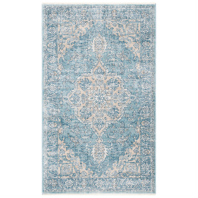 Rumsey Performance Oriental Rug, Rectangle 4' x 6'