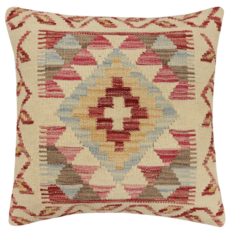 Housse et insert de coussin carré 100% laine