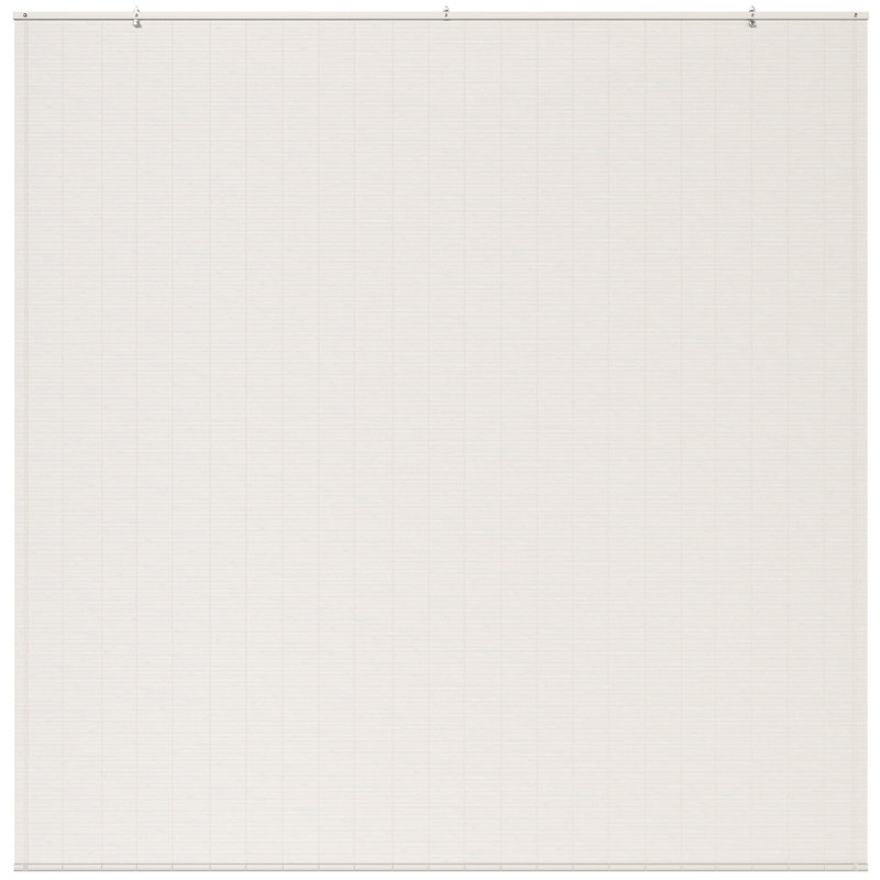 Bamboo Window Shade Blind - White, 72"W x 72"L