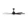 72.7" 8 Blade LED Standard Ceiling Fan DC Motor With Remote Control And Light