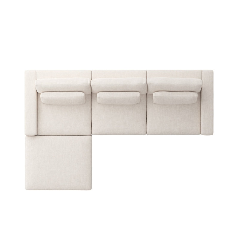 Bloor Modular Chaise Sectional, Essence Natural