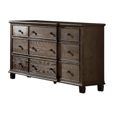 Commode, chêne vieilli