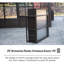 Auvents et pavillons de jardin spacieux 10 x 12 (doit inclure le cadre), véranda en aluminium