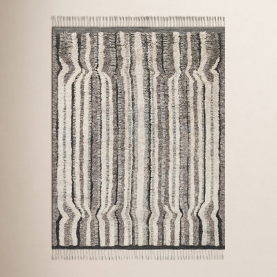 Benjamin Stone Charcoal Hand-Knotted Rug