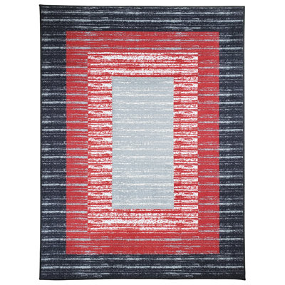 Zlatkus Striped Indoor Rug