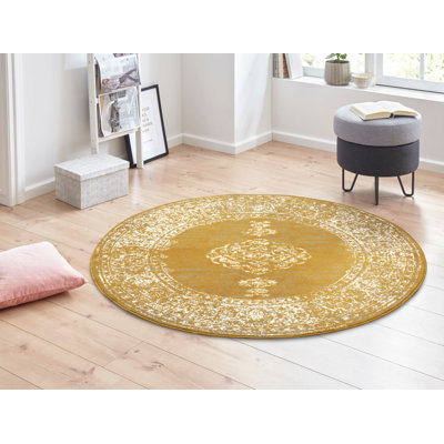 Designer velor rug, Mridional Mustard