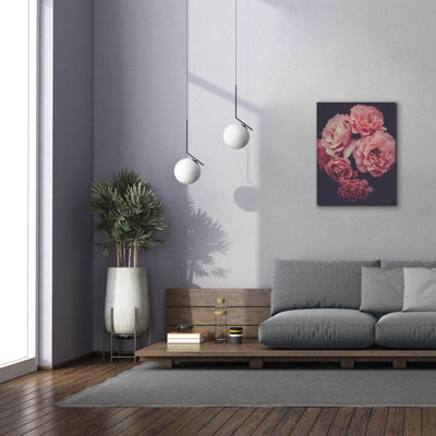 Epic Graffiti 'Dreamy Roses'  by Seven Trees Design Canvas Wall Art, 26" x 34"