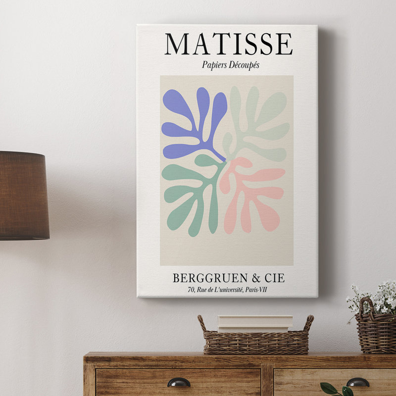 Matisse Div, reproduction d'art encadrée Cavas, H 36 po x l 24 po