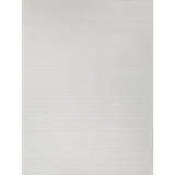 Amani Modern Handmade Silky Nylon, White Area Rug