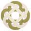 Primrose 100% Pthalate-free Vinyl Round Placemats-1334634726