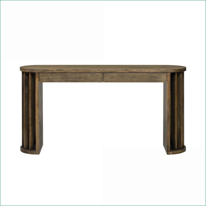 Table basse en placage de chêne Farmhouse