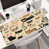 Motif de chats beige