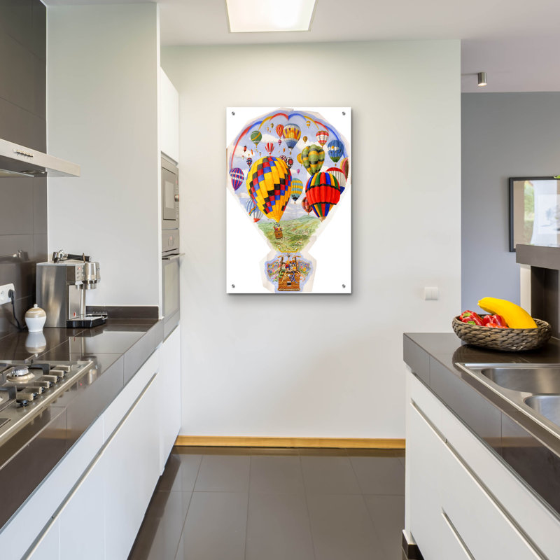 Art mural «Shaped Balloon» par Gale Pitt Epic Art, 24 po x 36 po, H 36 po x l 24 po